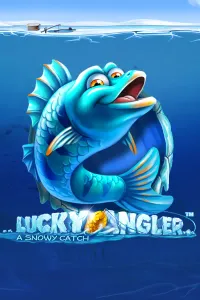 Lucky Angler: A Snowy Catch